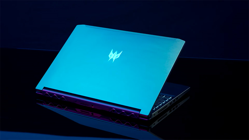 Laptop Acer Predator Triton 300 sở hữu thiết kế mạnh mẽ, cuốn hút